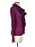 Deletta Purple Long Sleeve Top Size S - photo 4