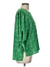 CeCe Green 3/4 Sleeve Blouse Size L - photo 4