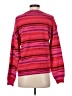 RD Style 100% Polyester Stripes Pink Pullover Sweater Size XS - photo 2