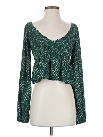 LA Hearts Long Sleeve Blouse (view 1)
