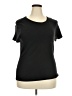 DKNY 100% Polyester Black Short Sleeve T-Shirt Size XXL - photo 1