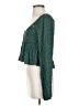 LA Hearts 100% Rayon Green Long Sleeve Blouse Size S - photo 5