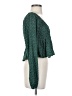 LA Hearts 100% Rayon Green Long Sleeve Blouse Size S - photo 4