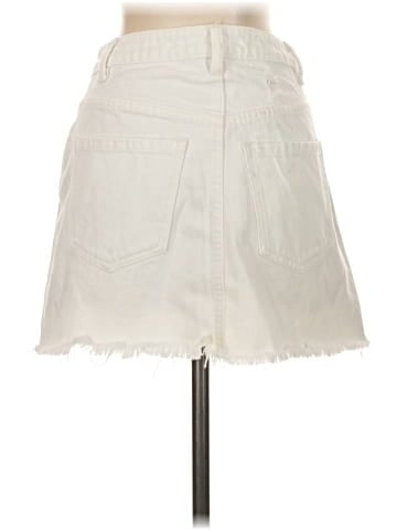 We the Free Denim Skirt (view 2)