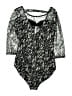 Xhilaration Black 3/4 Sleeve Blouse Size S - photo 2