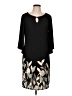 Dana Buchman Black Casual Dress Size L - photo 1