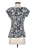 Elle Silver Short Sleeve Top Size S - photo 2