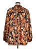 Umgee 100% Polyester Paisley Orange Long Sleeve Blouse Size XL - photo 2