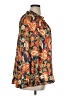 Umgee 100% Polyester Paisley Orange Long Sleeve Blouse Size XL - photo 4