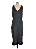 CeCe 100% Polyester Gray Casual Dress Size L - photo 2