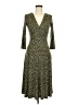 Lily Animal Print Green Casual Dress Size M - photo 1