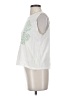 Stranded 100% Cotton White Sleeveless T-Shirt Size S - photo 5