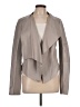 Trouve 100% Leather Gray Leather Jacket Size L - photo 1