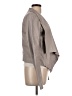 Trouve 100% Leather Gray Leather Jacket Size L - photo 4