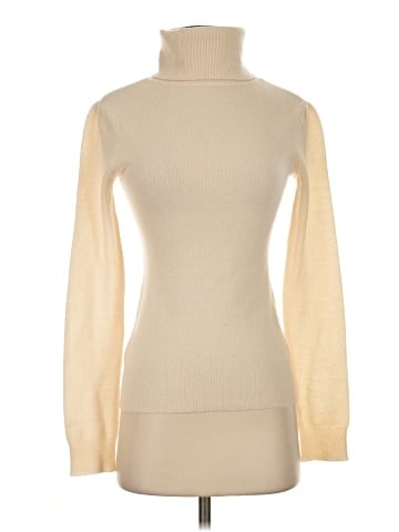 Aqua Cashmere Pullover Sweater (view 1)