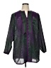 Maggie Shepherd Purple 3/4 Sleeve Blouse Size XL - photo 1