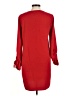 Tahari 100% Polyester Solid Red Casual Dress Size 8 - photo 2