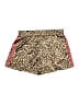 Things Between Animal Print Gold Shorts Size L - photo 2