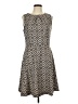 Signature Argyle Gray Casual Dress Size 10 - photo 1