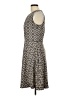 Signature Argyle Gray Casual Dress Size 10 - photo 5