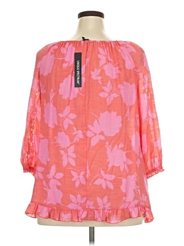 Unique Spectrum 3/4 Sleeve Blouse (view 2)