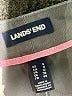 Lands' End Solid Gray Khaki Shorts Size 8 - photo 3