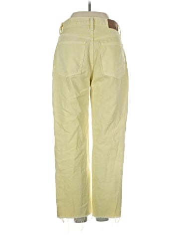 Madewell Baggy Straight Jeans: Garment-Dyed Edition (view 2)