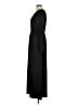 Unbranded Solid Black Casual Dress Size M - photo 5