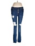 Free People Hearts Blue Jeans Size 29 waist - photo 1