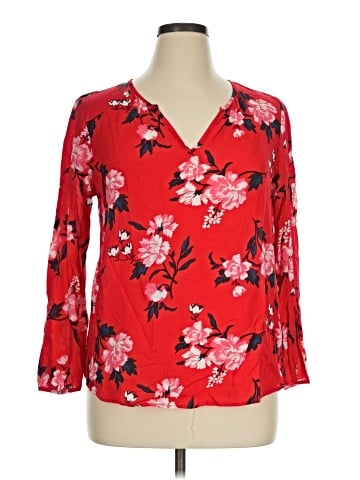 Old Navy 3/4 Sleeve Blouse (view 1)