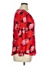 Old Navy 100% Viscose Red 3/4 Sleeve Blouse Size XL - photo 4