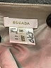 Escada Metallic Silver Silk Skirt Size EU 36 / US 6 - photo 4