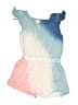 Ella Moss 100% Rayon Tie-dye Blue Romper Size 10 - photo 1