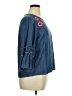 Express Blue 3/4 Sleeve Blouse Size XL - photo 4