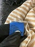 J. McLaughlin Stripes Tan 3/4 Sleeve Button-Down Shirt Size XL - photo 8