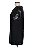 Dots Black Short Sleeve Top Size L - photo 5