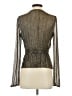 Parker Metallic Gold Long Sleeve Blouse Size S - photo 2