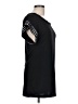 Dots Black Short Sleeve Top Size L - photo 4