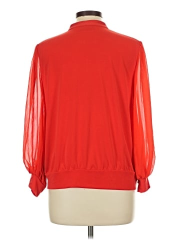 7th Avenue Design Studio New York & Company 3/4 Sleeve Blouse (view 2)
