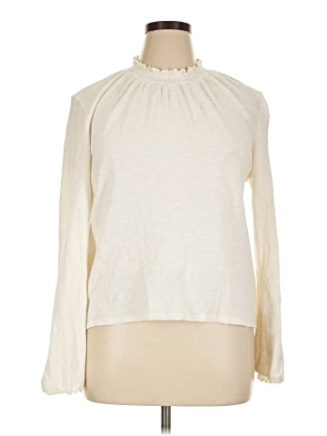 TeXTURE & THREAD Madewell Long Sleeve Top (view 1)