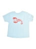 Rabbit Skins 100% Cotton Blue Short Sleeve T-Shirt Size 4 - photo 1