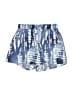 Tyche 100% Polyester Tie-dye Blue Shorts Size S - photo 1