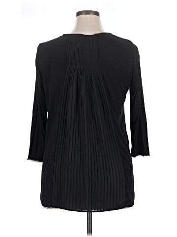 Rose + Olive 3/4 Sleeve Top (view 2)
