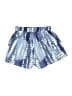 Tyche 100% Polyester Tie-dye Blue Shorts Size S - photo 2