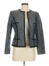 Kasper Graphic Gray Jacket Size 8 Petite - photo 1