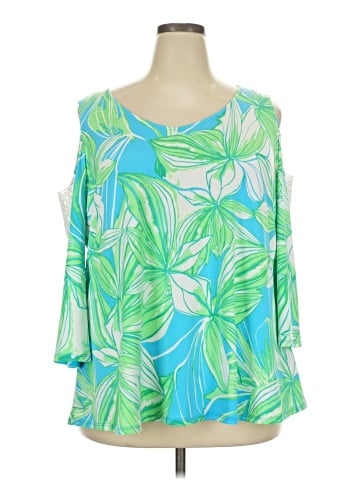 Ruby Rd. 3/4 Sleeve Top (view 1)
