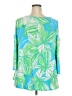Ruby Rd. Green 3/4 Sleeve Top Size 2X - photo 2
