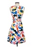 J.Crew Print Blue Cocktail Dress Size 00 - photo 2