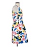 J.Crew Print Blue Cocktail Dress Size 00 - photo 4