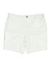 Intro Solid Ivory Khaki Shorts Size 16 - photo 1
